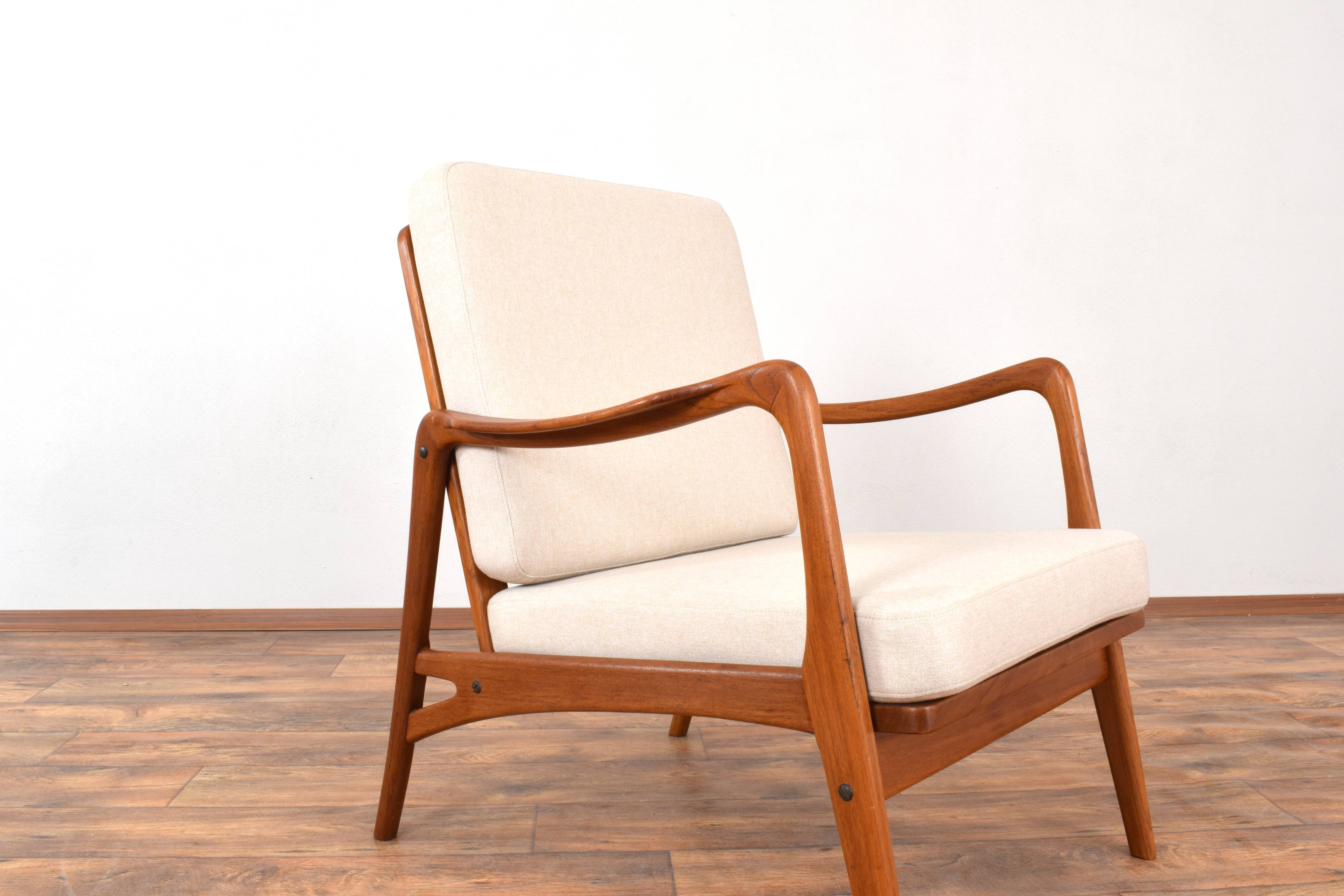 Mid-Century Danish Teak Lounge Chair, 1960s.