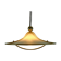 large cristallux hustadt adlustable PENDANT LAMP acrylic and brass