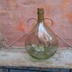 Old demijohn bubbled glass - 5 1/2 liters