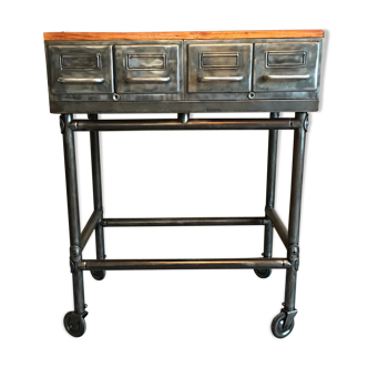 Serving flambo tubular 4 drawers