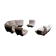 Canapé modulable 'Marsala' par Michael Ducaroy, 7 pièces
