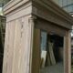 Raw wood wardrobe / closet