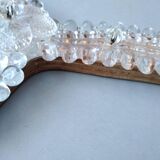 Mirror opposite main Venetian murano 17x32cm