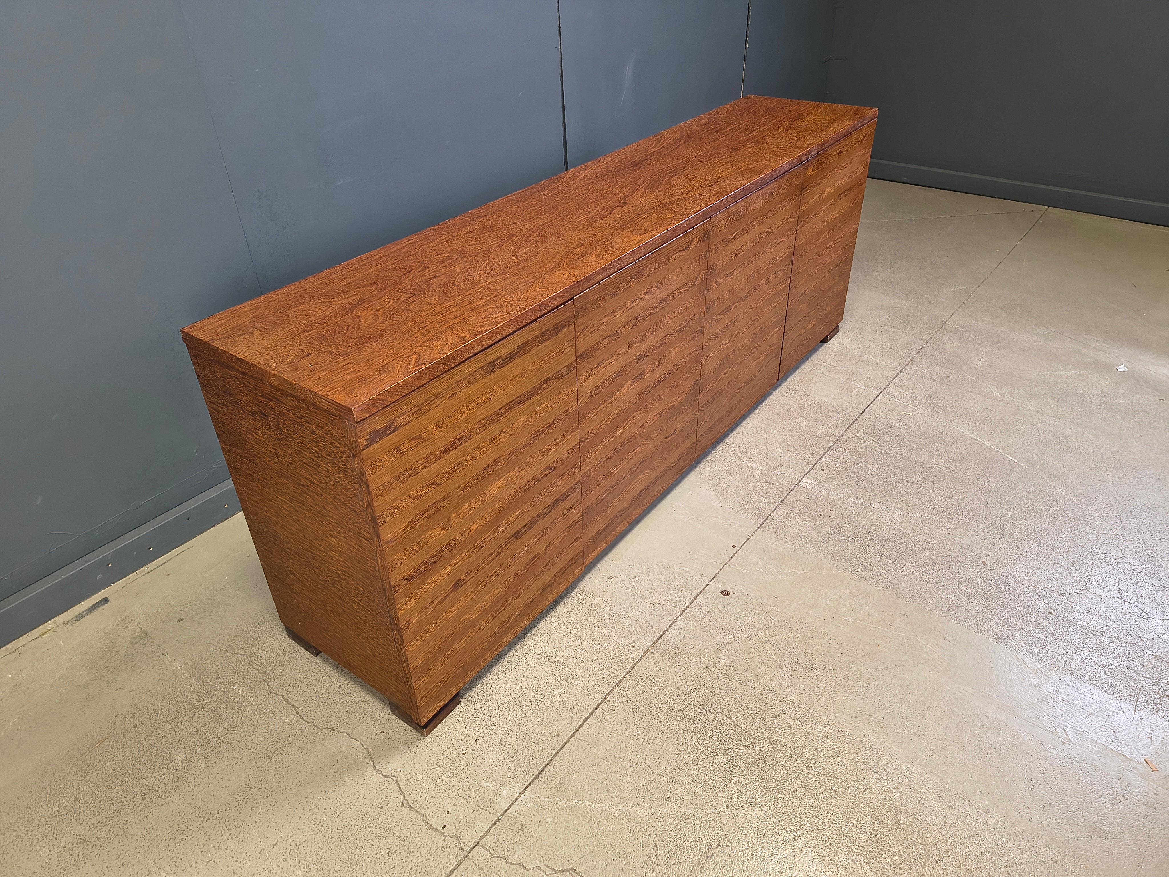 Large vintage wenge sideboard, 1970s