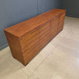 Large vintage wenge sideboard, 1970s