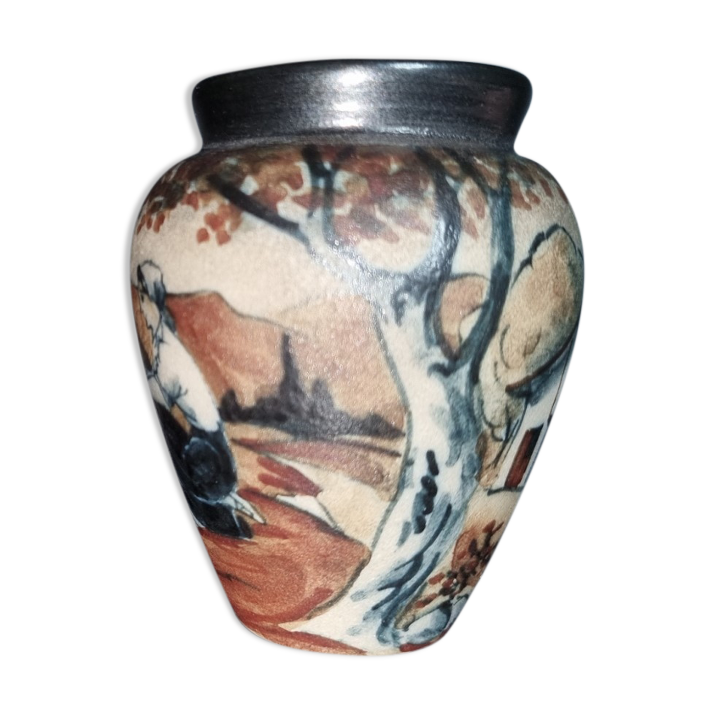 Sandstone vase of Ciboure