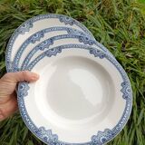 Set of iron earth plates
