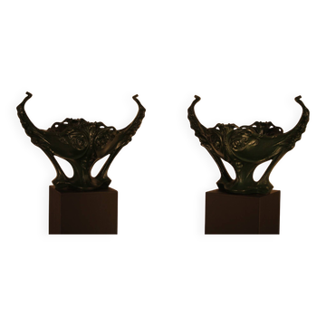 Pair of planters by Hector Guimard