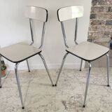 Pair of VINTAGE Formica CHAIRS