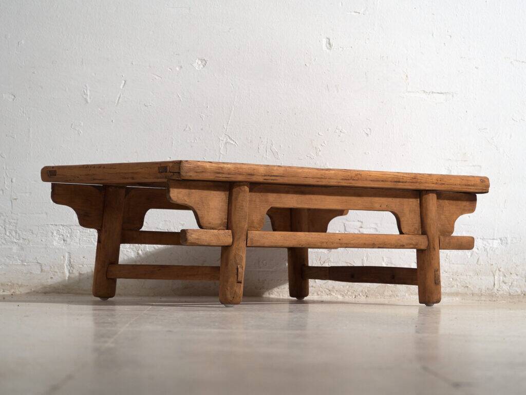 Antique pine coffee table – China, circa 1930
