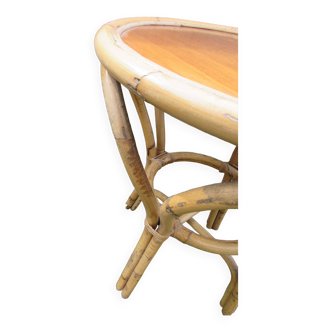 Table en  rotin