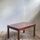 Modern Mahogany and Brazilian Rosewood Side Table Sweden circa 1960s