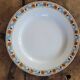 Round Art Deco plate MLV France 1930s