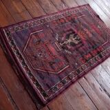 Handmade Afghan Beluch rug 138x83cm