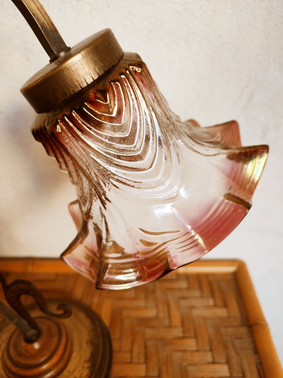Art Nouveau style table lamp