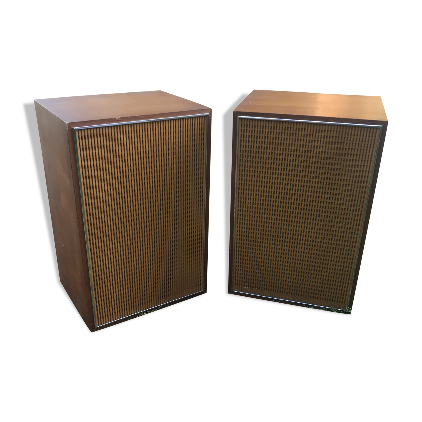 Pair of vintage speakers Ribet-desjardins