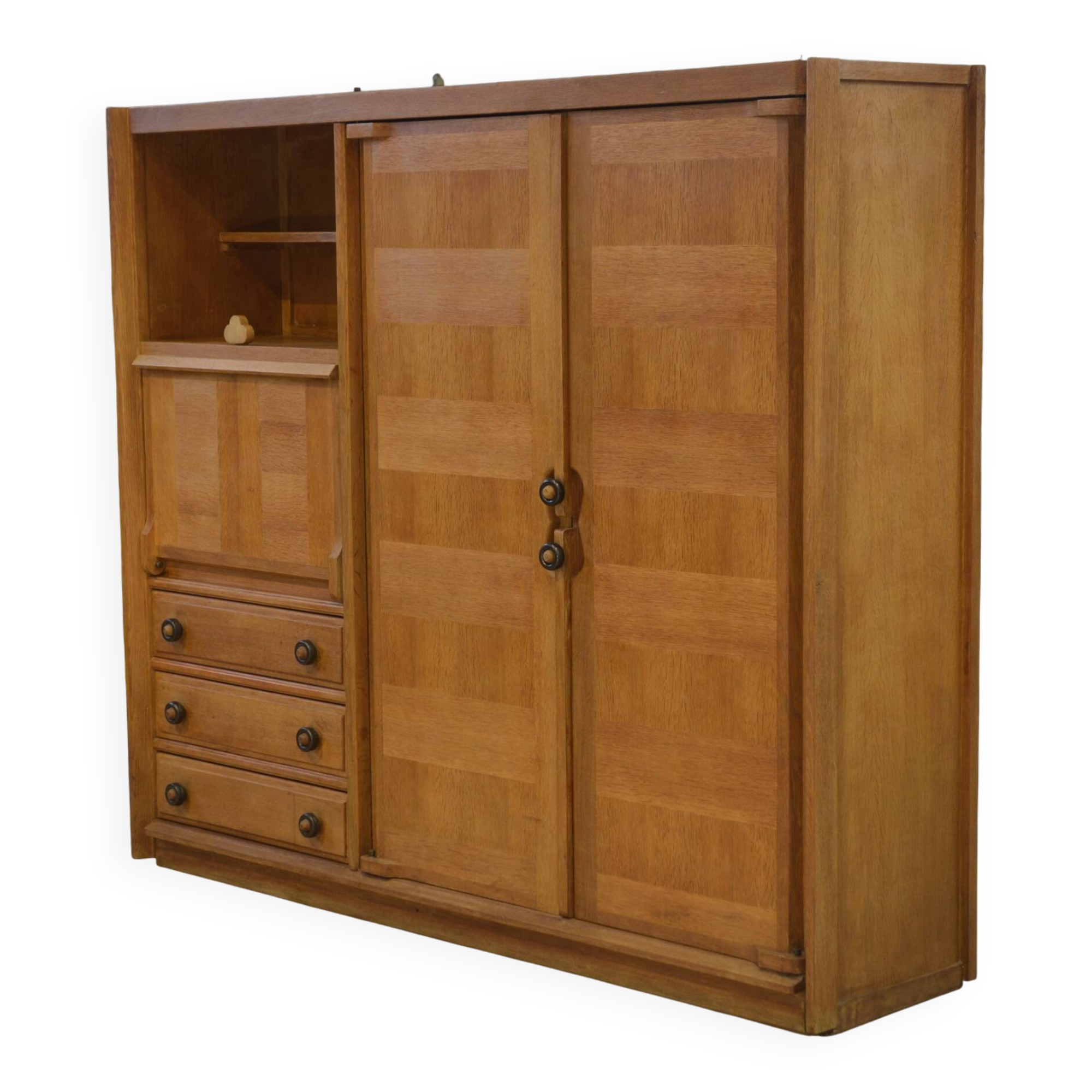 Secretary cabinet by Guillerme and Chambron for Your Home 1950s