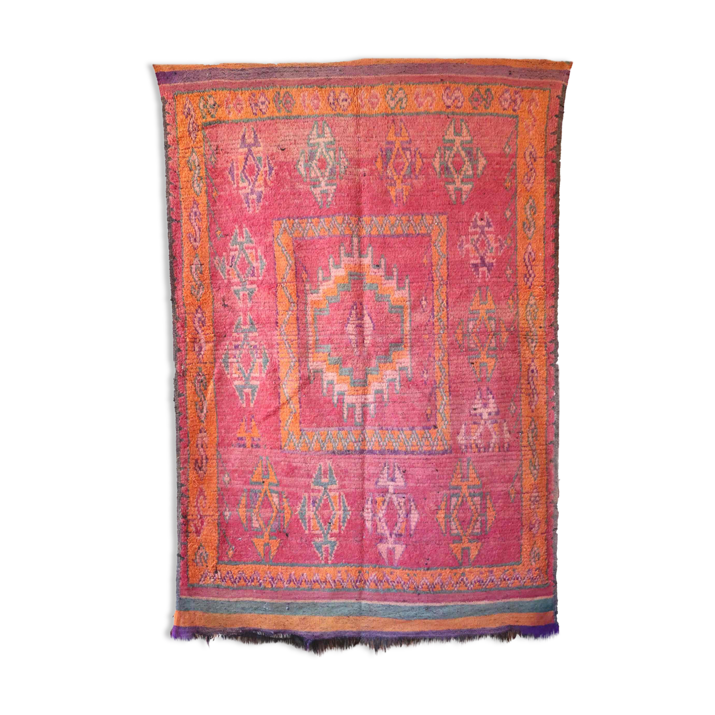 Old moroccan carpet - 165 x 256 cm
