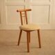 Italian chairs in wood and velvet