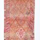 Tapis de couloir turc orange 3x10, 81x296 cm