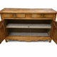 Antique solid wood chest of drawers