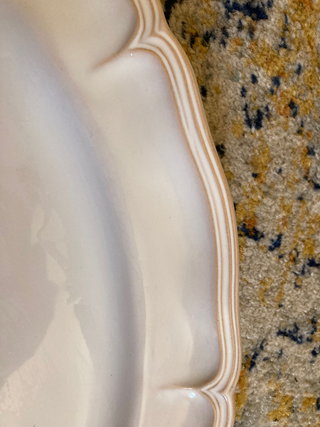 Gien oval dish, Motton creation