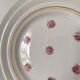 St Amand dessert plates, Roses