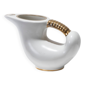 PORCELAIN ZOOMORPHIC PITCHER, 1950s