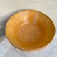 Old yellow glazed terracotta gresale