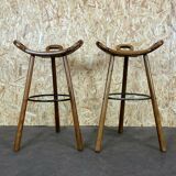 Bar stools bar stools attributed to carl malmsten sweden design
