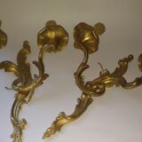 Bronze sconces