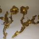 Bronze sconces