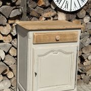 Renovated solid wood cupboard