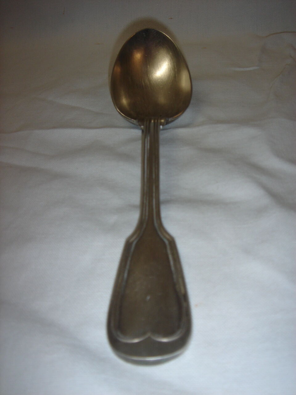 silver sauce spoon, 1970
