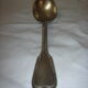 silver sauce spoon, 1970
