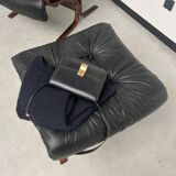 2 "Siesta" armchairs with their ottomans by Ingmar Relling, circa 1970