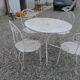 Salon de jardin en fer forgé