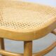 Paire de chaises vintage n°811 en bois courbé