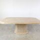 Vintage tesselated stone dining table by Maithland smith, 1970s