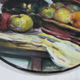 Large ceramic dish earthenware from Spain