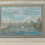 Gravure Pont Neuf Paris