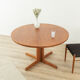 1960s dining table, ø 120 cm