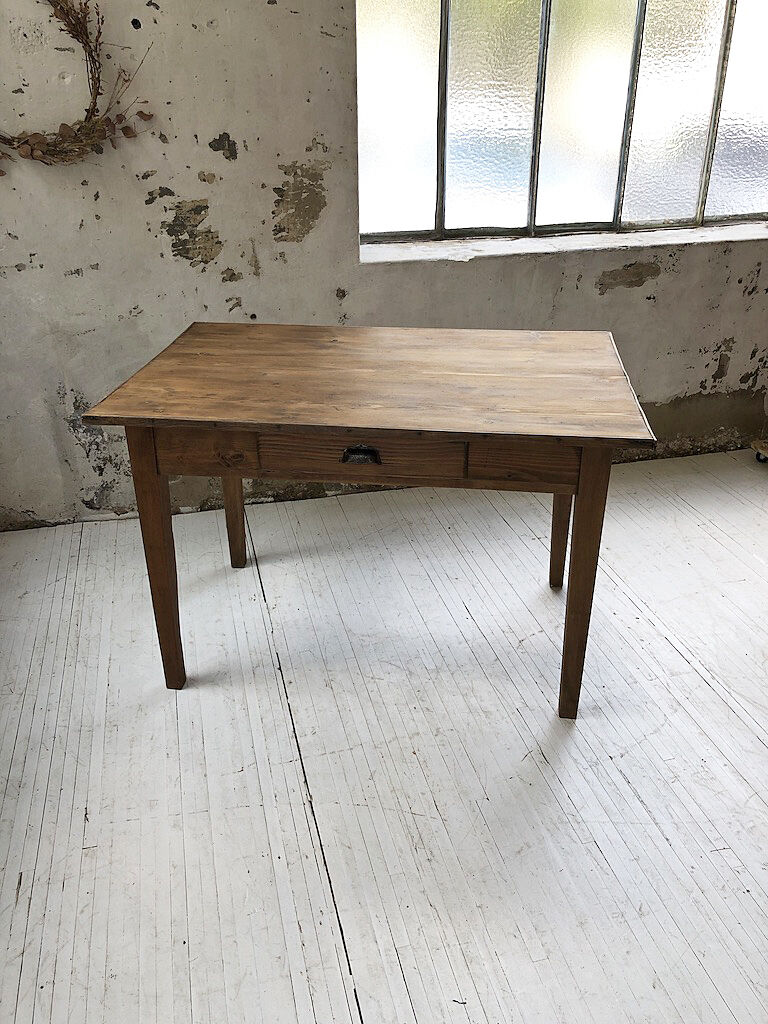 Pine and oak farm table