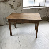 Pine and oak farm table
