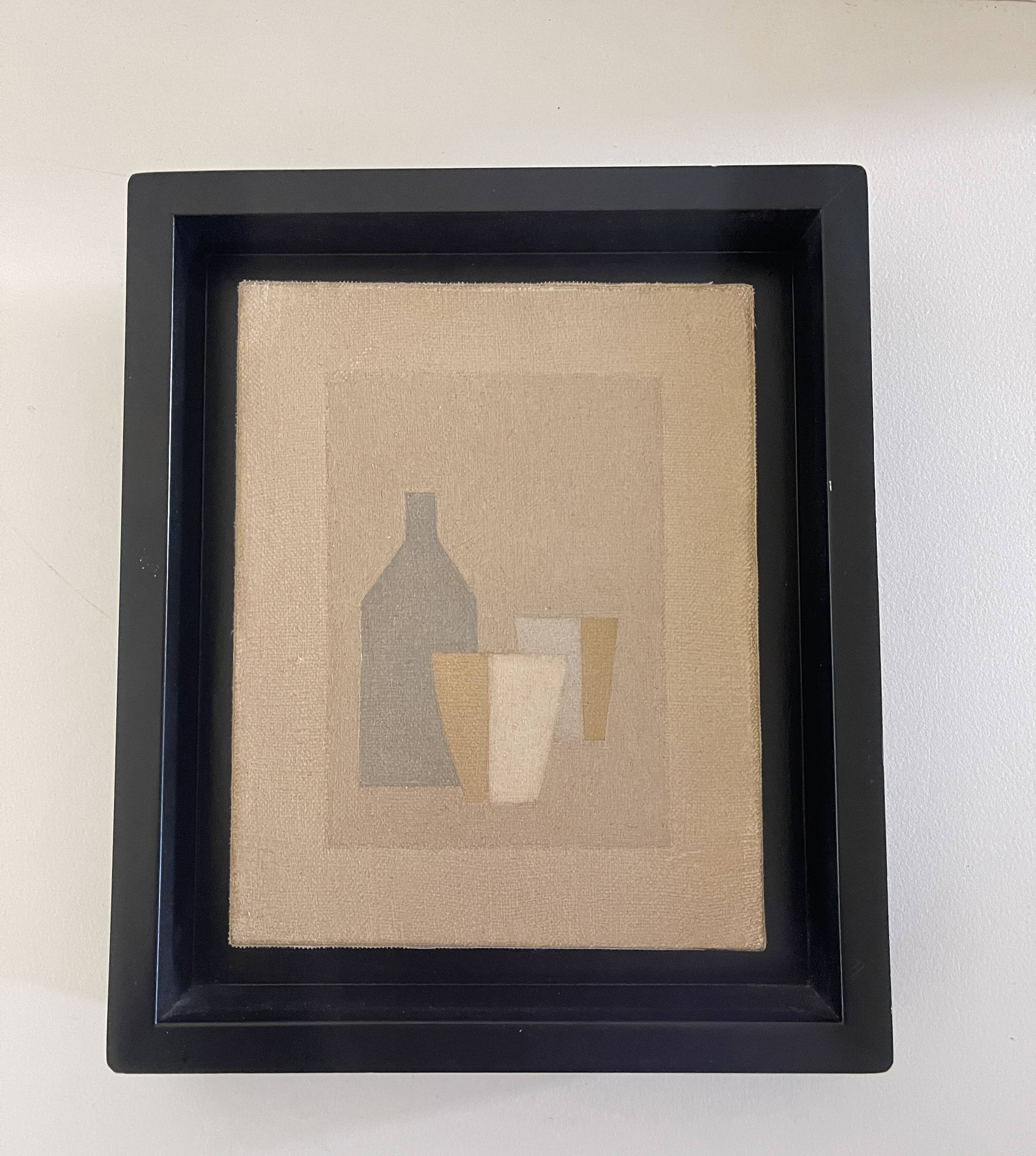 Oil on Canvas Still Life 3 objects