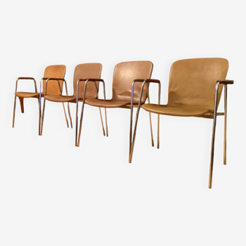 Set of four chairs, Italy, 1960s