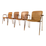 Set of four chairs, Italy, 1960s