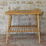 Table en rotin