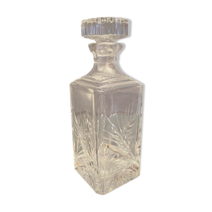 carafe à whisky en cristal