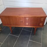 Scandinavian teak row from the 60s 100×62cms